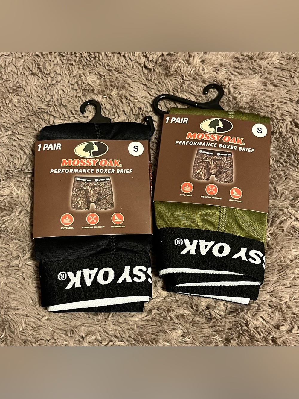 NWT Men’s Mossy Oak Boxer Briefs ~ Size Small